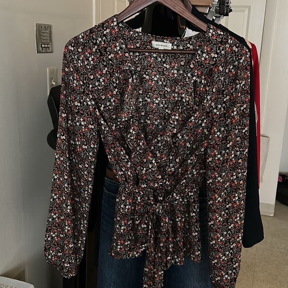 Floral Max Studio Blouse - Picture 1 of 11